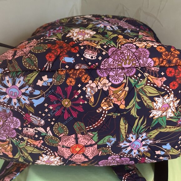 VERA BRADLEY STAR WARS BANCROFT BACKPACK:NWT POWER THE FORCE FLORAL main image 5
